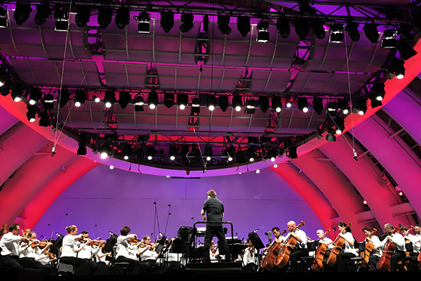 David Newman conducts the Los Angeles Philharmonic 